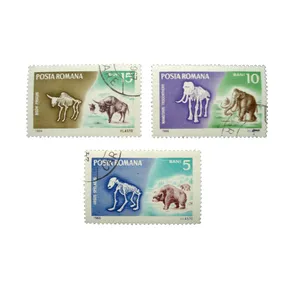 تمبر یادگاری مدل حیوانات کد DS2254 مجموعه 3 عددی