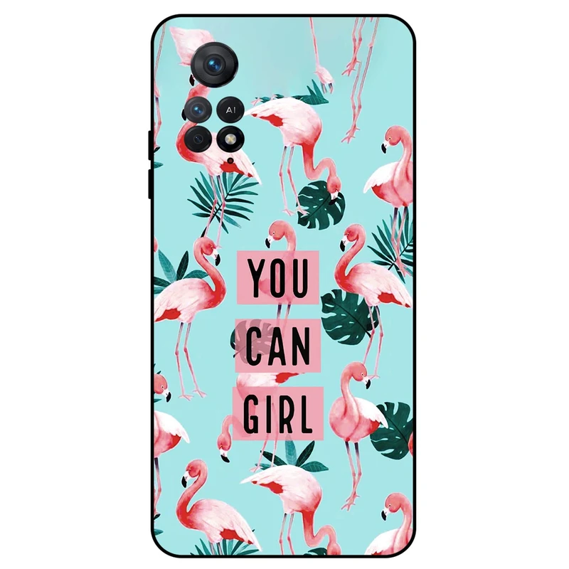 کاور مگافون طرح فلامینگو مدل 8032 مناسب برای گوشی موبایل شیائومی Redmi Note 11 Pro 4G / 5G    