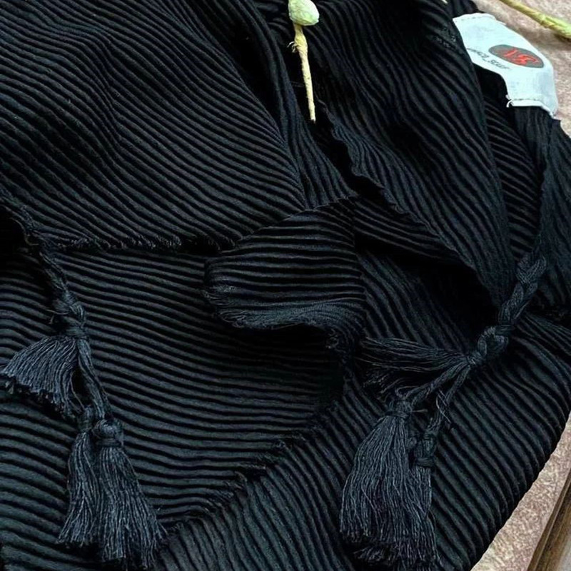 شال زنانه مدل پلیسه شال زنانه مدل پلیسه