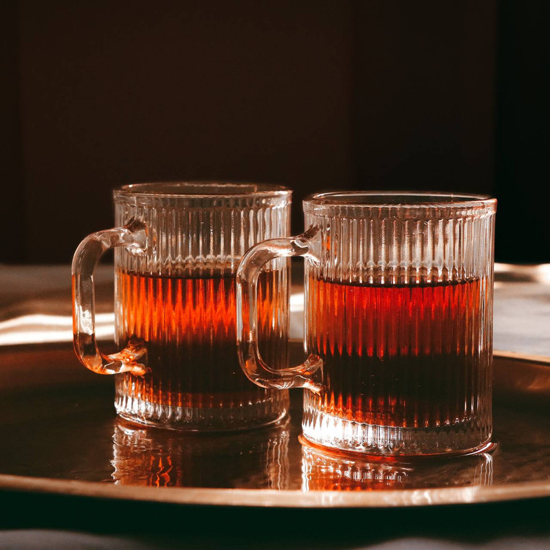 لیوان مدل دسته دار تیدا مجموعه 6 عددی