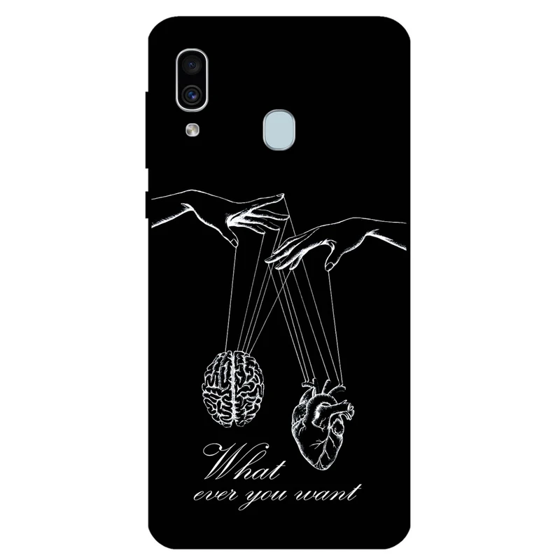 کاور مگافون طرح فکر و احساس مدل 1899 مناسب برای گوشی موبایل سامسونگ Galaxy A40   