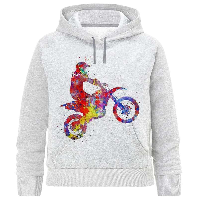 هودی پسرانه مدل موتورسوار W826