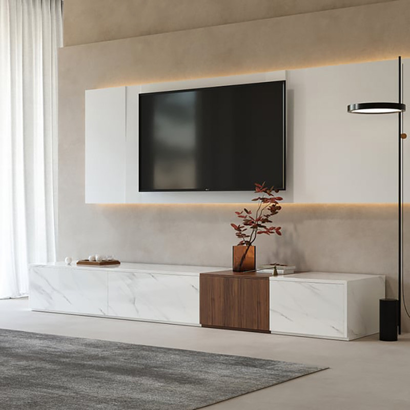 میز تلویزیون اسمردیس مدل TV107 - MDF
