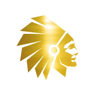 برچسب بدنه خودرو آداک طرح سرخ پوست1 کد Redskint01