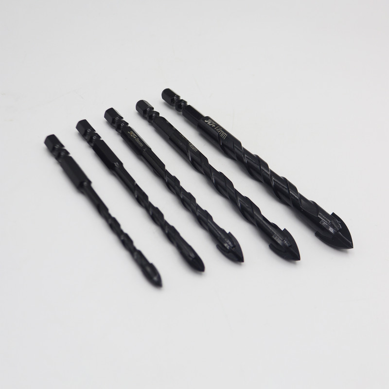 مته نیزه ای چهار پر اچ جی مدل YP-HJ-4PAR مجموعه 5 عددی