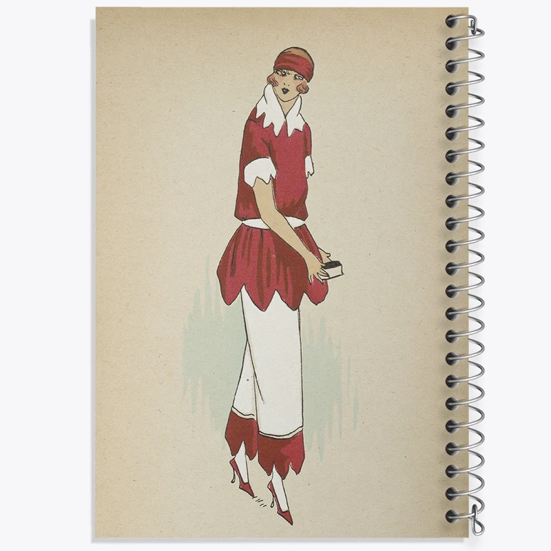 دفتر مشق 50 برگ خندالو طرح فیگور دخترانه کد N2484