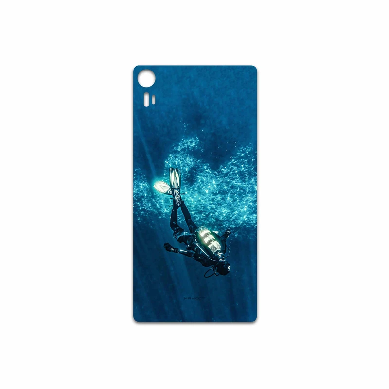 برچسب پوششی ماهوت مدل Scuba Diving مناسب برای گوشی موبایل لنوو Vibe Shot
