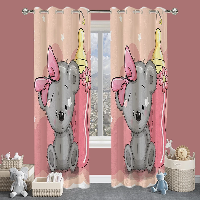 پرده مدل  هازان HZD1127 سایز 280×140 سانتی متر