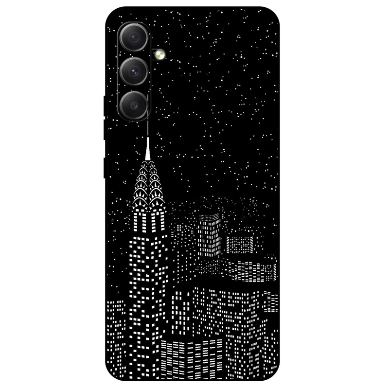 کاور مگافون طرح نیویورک مدل 7768 مناسب برای گوشی موبایل سامسونگ Galaxy A54