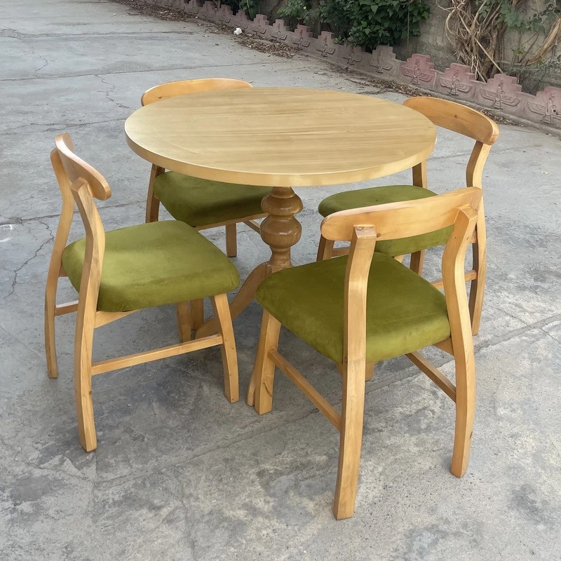 میز و صندلی ناهارخوری 4 نفره مدل لاکچری kh04