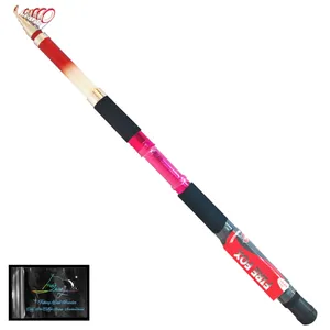 چوب ماهیگیری فایرفاکس مدل Madness Tele 3.60 به همراه طعمه ماهیگیری