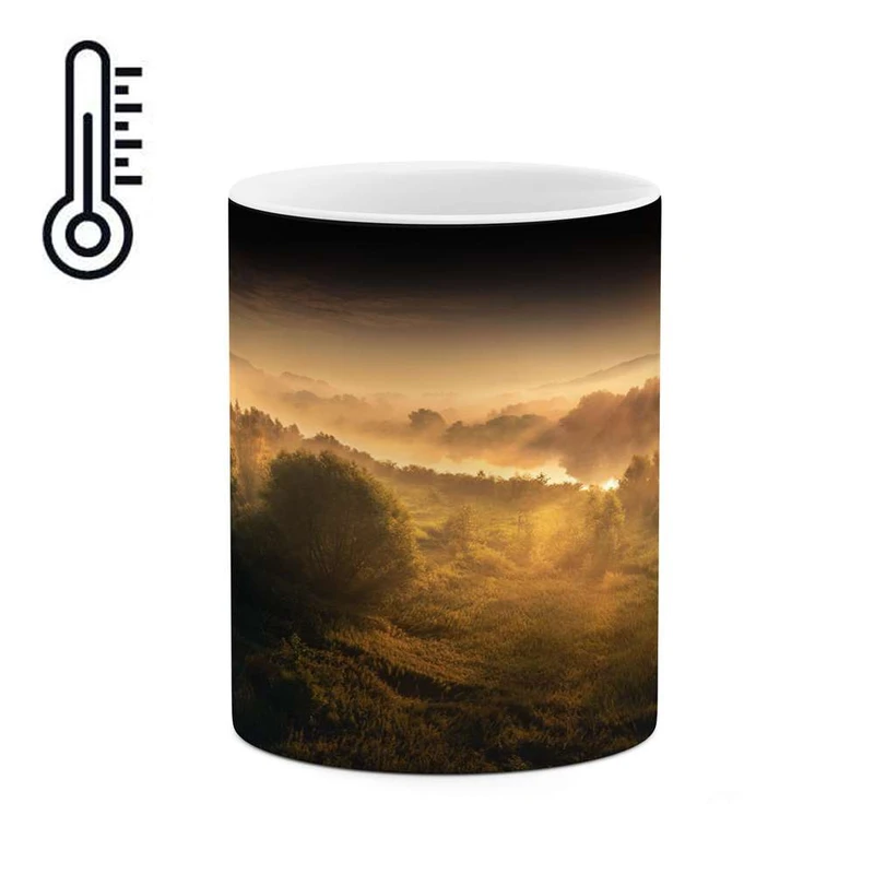 ماگ حرارتی کاکتی مدل منظره کد mgh16579