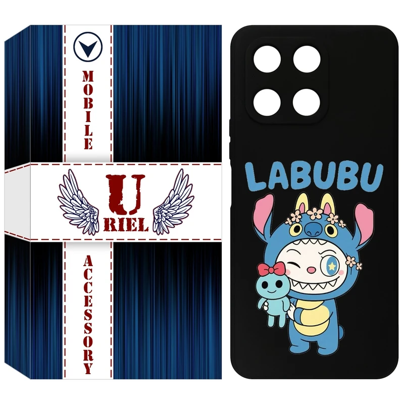 کاور یوریل مدل KSH کد 112 طرح عروسک لبوبو مناسب برای گوشی موبایل آنر X6A / X6A Plus