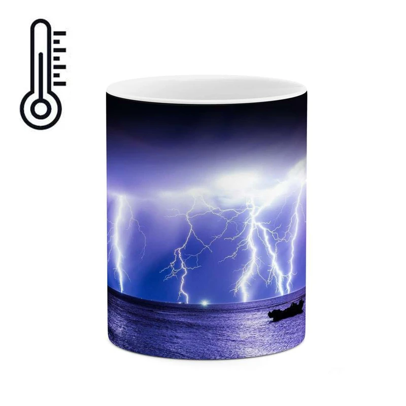 ماگ حرارتی کاکتی مدل رعد و برق کد  mgh12591