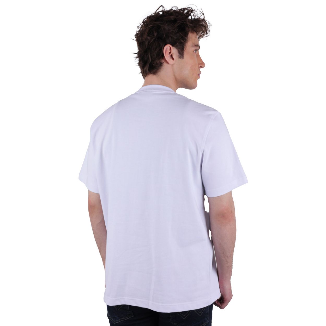 تی شرت آستین کوتاه مردانه پاتن جامه مدل 131621030243000 رنگ سفید -  - 2