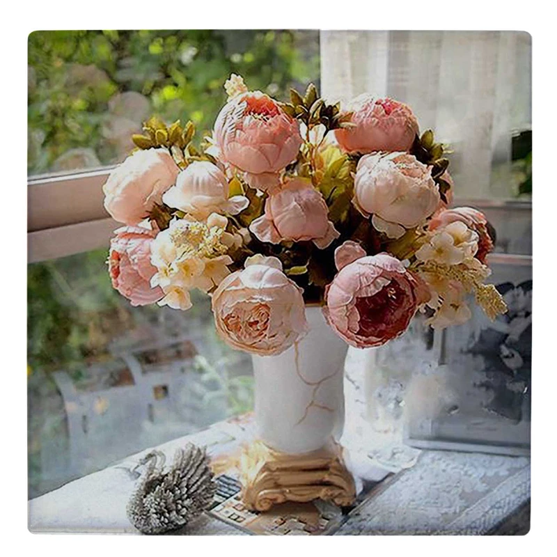  زیر لیوانی  طرح گلدان گل کد    5753025_3943