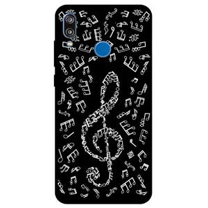 Megafone Musical Note 1370 Cover For Honor 10 Lite
