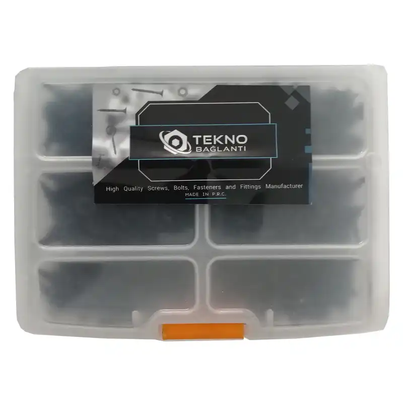 پیچ ام دی اف تکنو باغلانتی مدل Tekno-MDF-16mm مجموعه 500 عددی