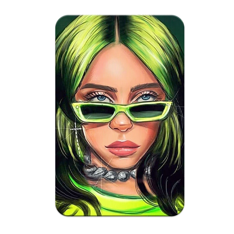 استیکر کارت پرمانه طرح Billie Eilish کد pm3d.801
