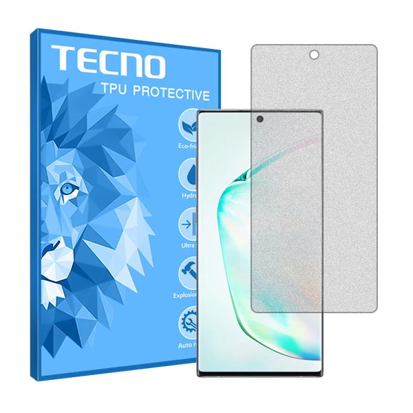 محافظ صفحه نمایش مات تکنو مدل HyMTT مناسب برای گوشی موبایل  سامسونگ Galaxy Note 10 Plus 