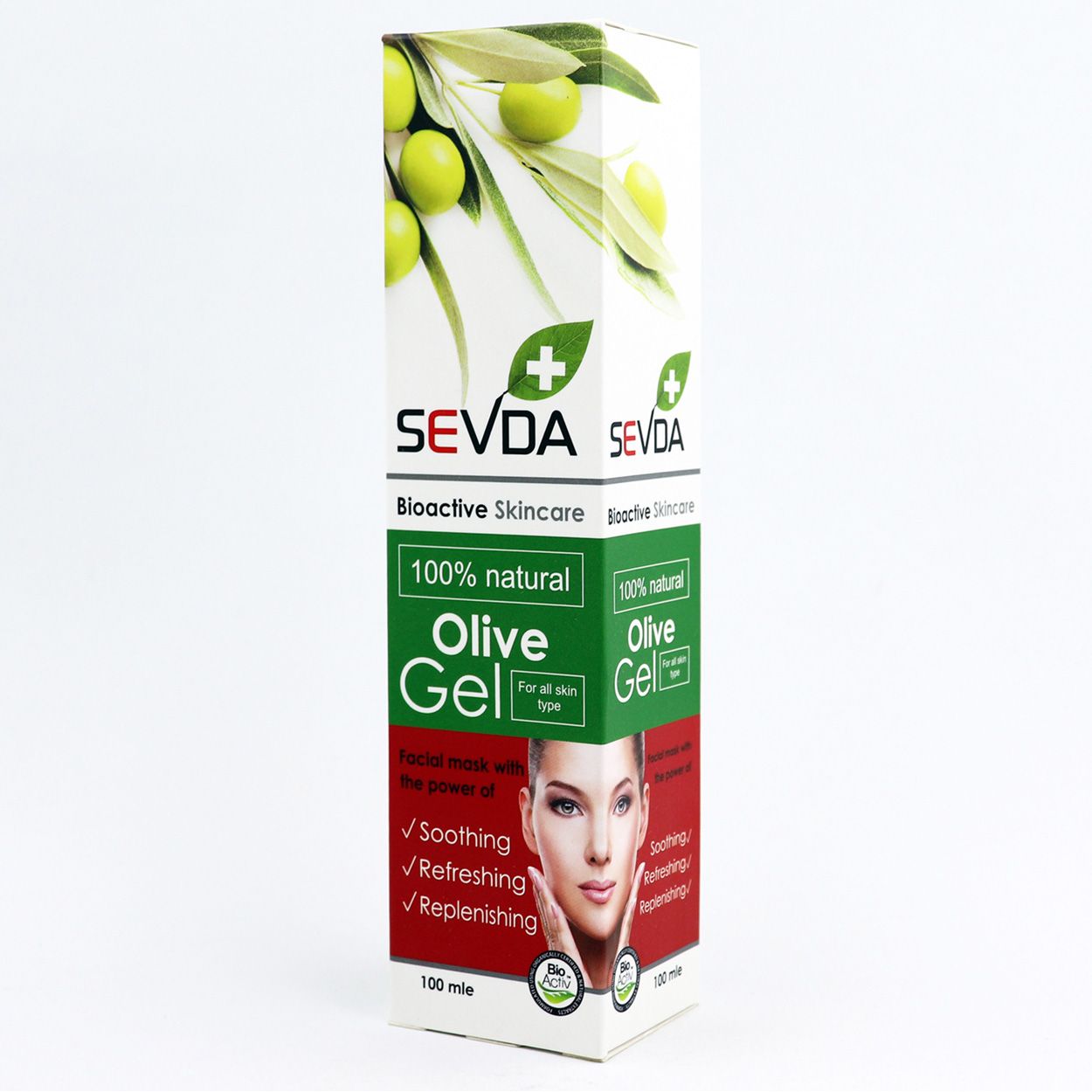  ماسک صورت سودا مدل خیار و زیتون حجم 100 میلی لیتر مجموعه 2 عددی -  - 5