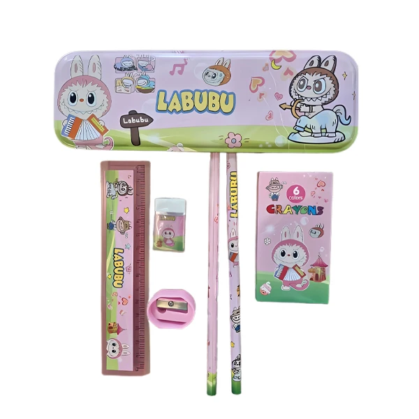 بسته لوازم تحریر مدل لبوبو مجموعه 7 عددی