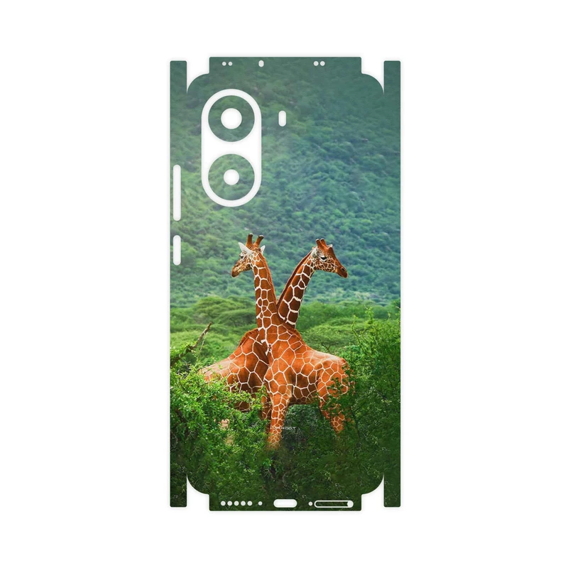 برچسب پوششی ماهوت مدل Giraffe-FullSkin مناسب برای گوشی موبایل شیائومی Poco X7 Pro