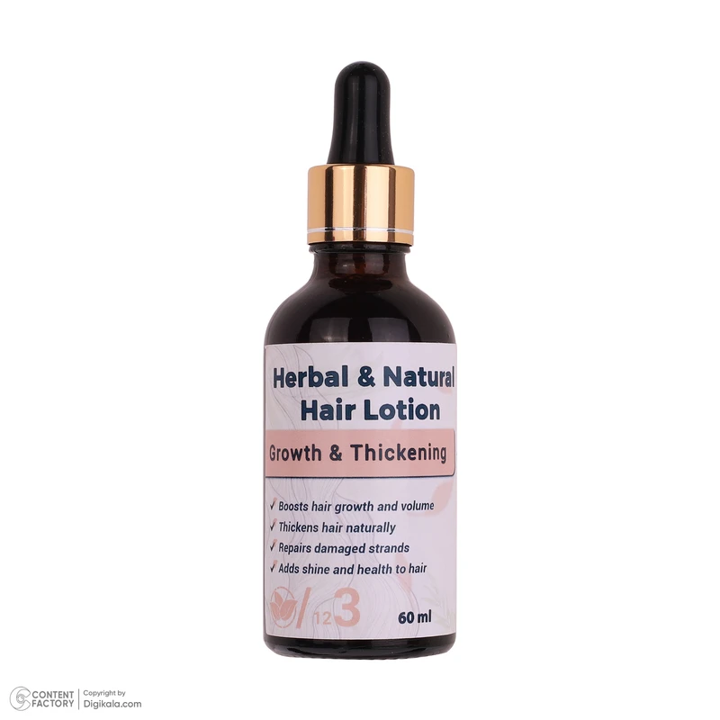 عکس شماره 12 : روغن-ریزش و تقویت کننده مو سر هربال مدل hn حجم 240 میلی لیتر بسته 5 عددی