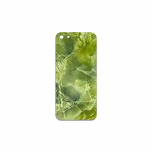 MAHOOT Green Crystal Marble Cover Sticker for Apple iPhone 5c