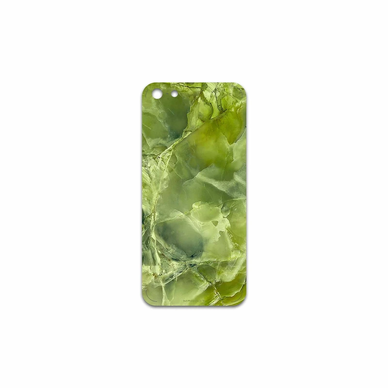 برچسب پوششی ماهوت مدل Green Crystal Marble مناسب برای گوشی موبایل اپل iPhone 5c