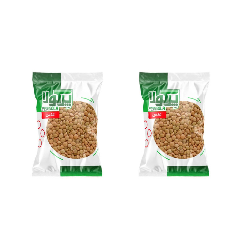 عدس درشت پرگولا - 900 گرم بسته 2 عددی