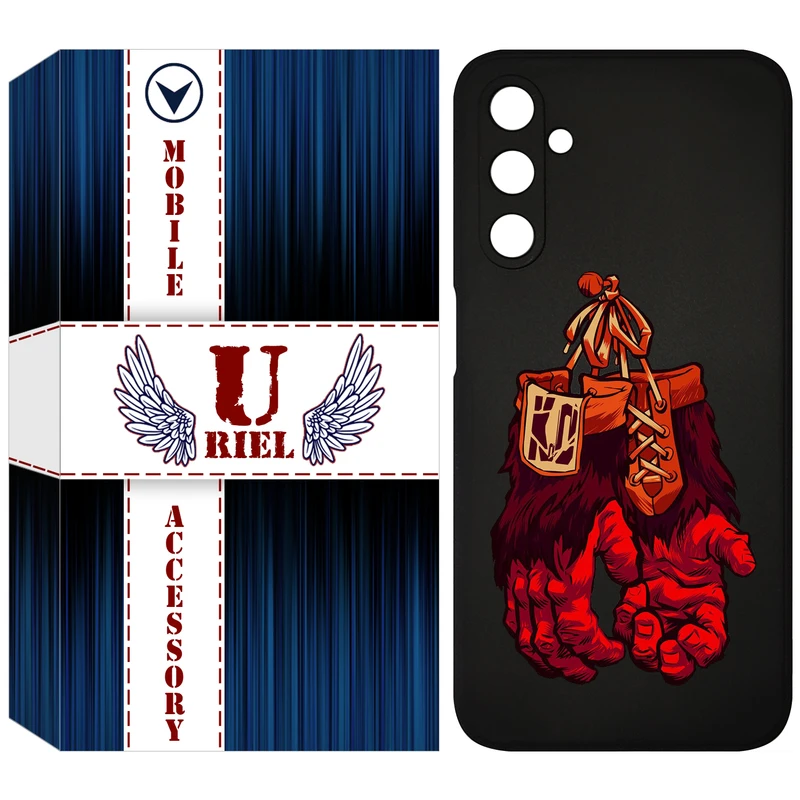 کاور یوریل مدل KSH کد 77 طرح دستکش مناسب برای گوشی موبایل سامسونگ Galaxy A24