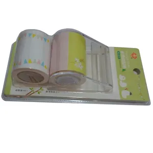 کاغذ یادداشت چسب دار مدل رولی تیغه دار کد chi5 مجموعه 2 عددی