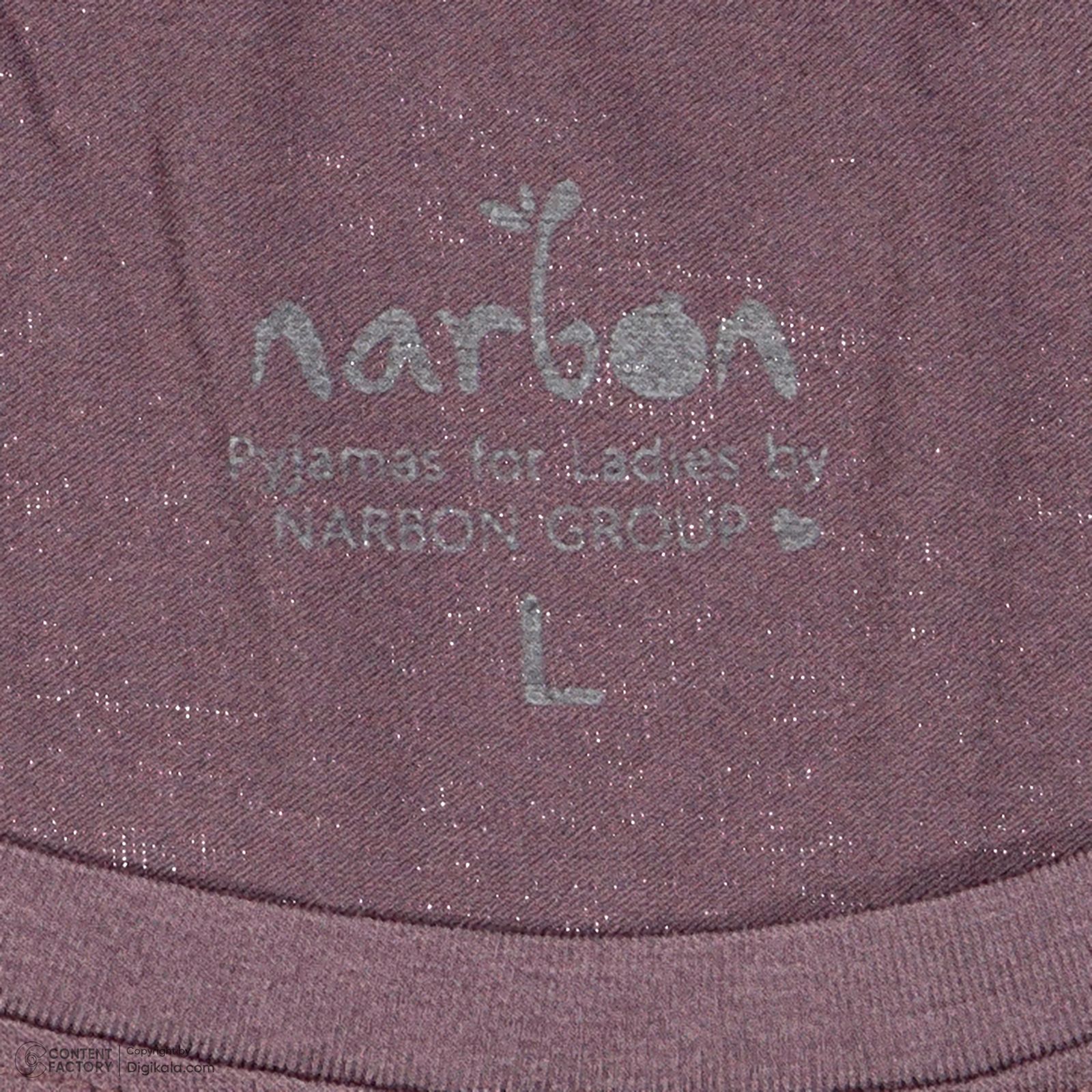 تی شرت آستین کوتاه زنانه ناربن مدل 15211077 -  - 6