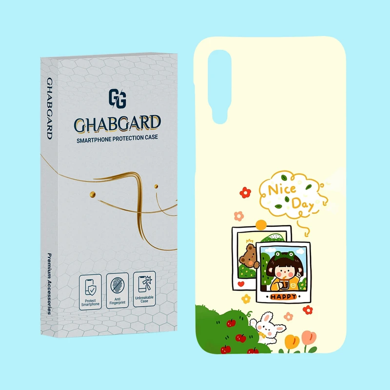 کاور قاب گارد مدل دخترانه مناسب برای گوشی موبایل سامسونگ Galaxy A50 