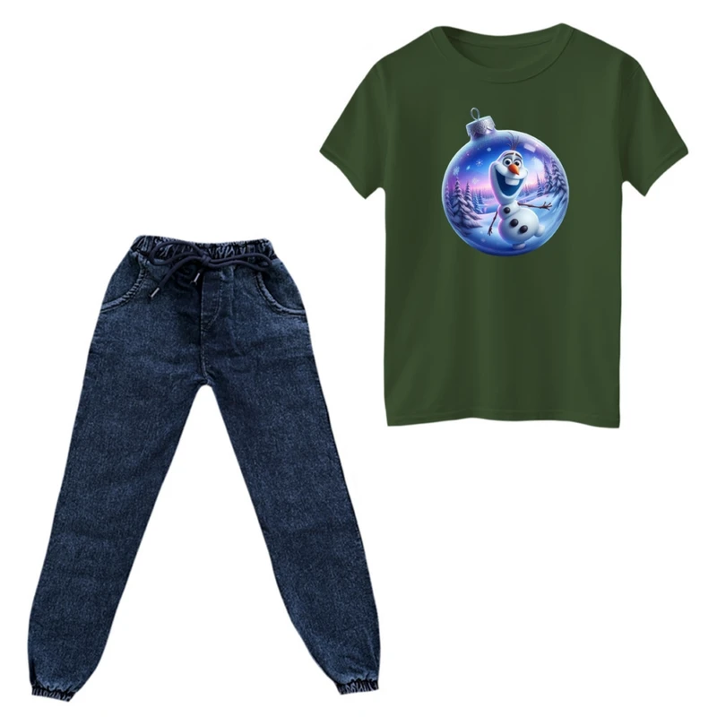 ست تی‌شرت و شلوار پسرانه کد 10