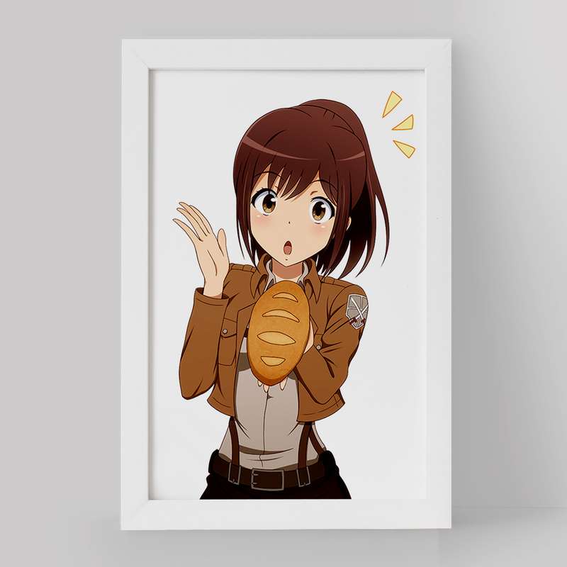 تابلو خندالو مدل ساشا انیمه اتک آن تایتان Attack on Titan کد 18559