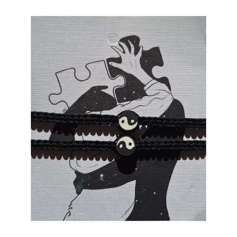 دستبند مدل دوستی کارما بسته دو عددی