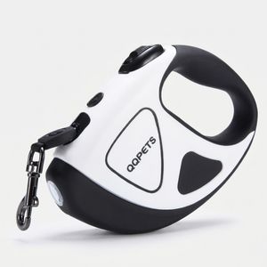 بند قلاده سگ مدل lks2030-blackwhite با چراغ LED