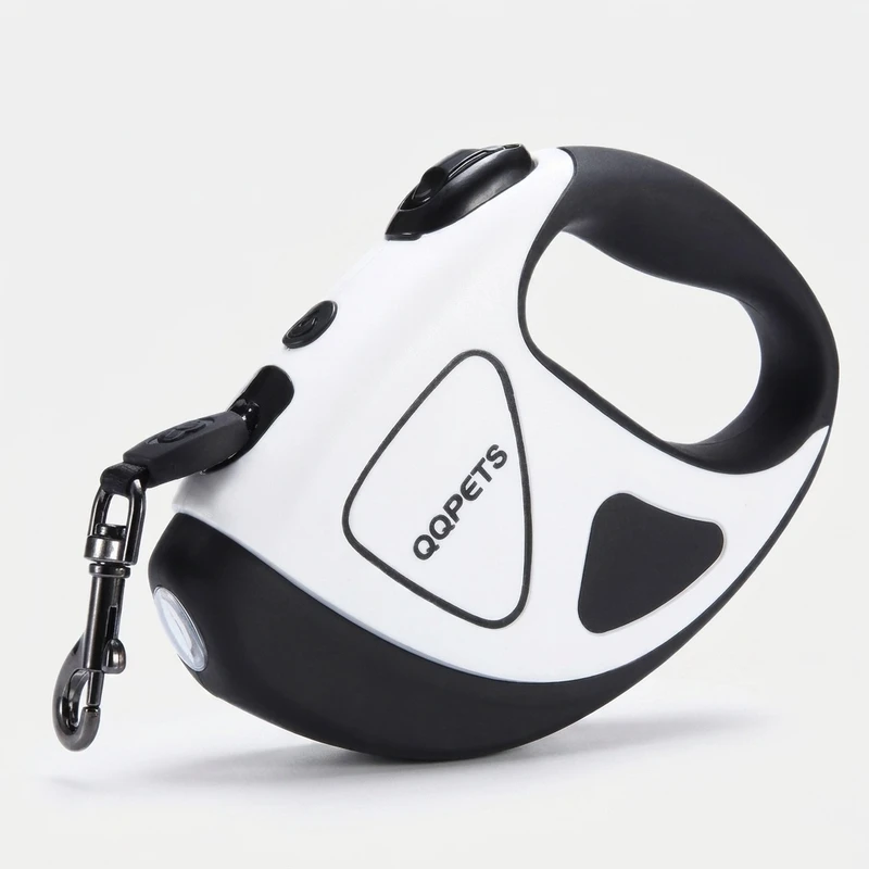 بند قلاده سگ مدل lks2030-blackwhite با چراغ LED