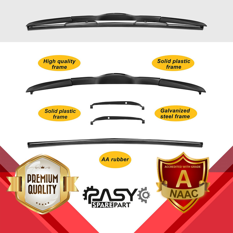 تیغه برف پاک‌کن پاسیکو مدل HYBRID PLUS مناسب برای ام وی ام 315 بسته 2 عددی