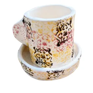 ماگ سرامیکی طرح کاشی 