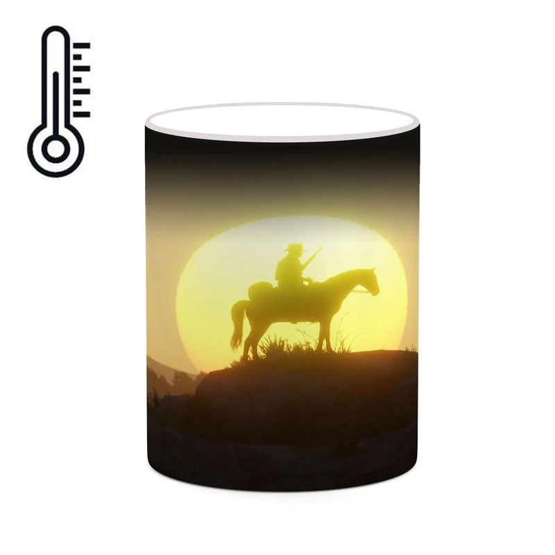 ماگ حرارتی کاکتی مدل بازی رد دد Red Dead Redemption II کد mgh30066
