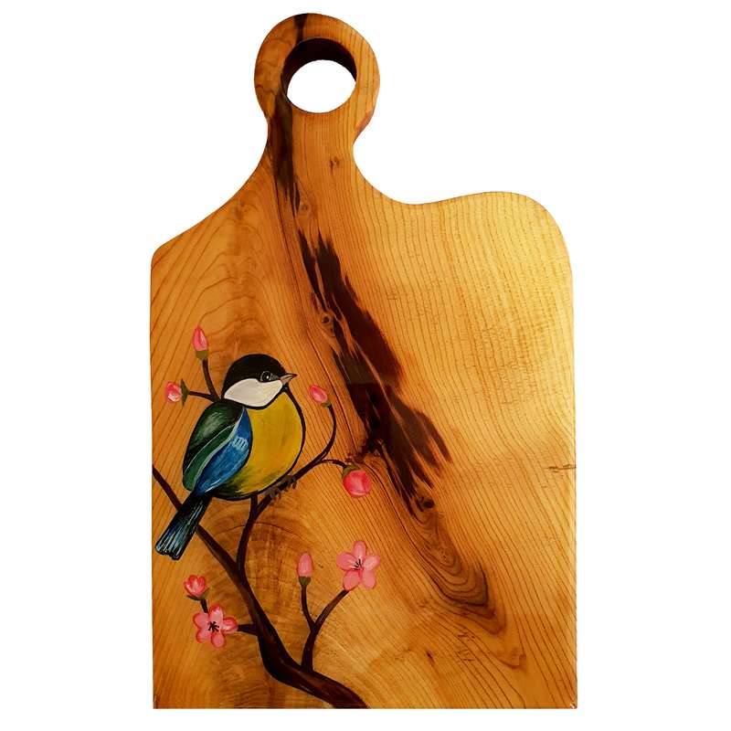 تخته سرو چوبی مدل نقش پرنده