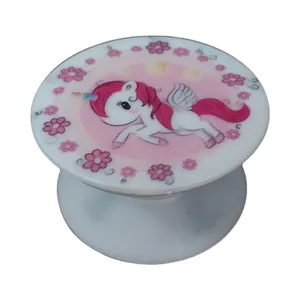 پایه نگهدارنده گوشی موبایل و تبلت پاپ سوکت طرح اسب مدل Unicorn