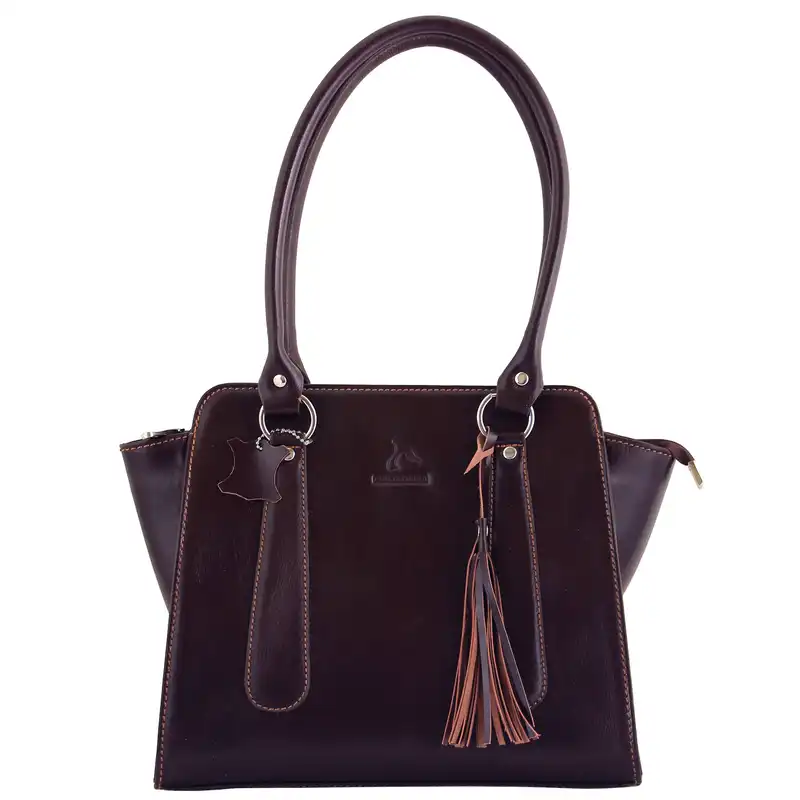 کیف دستی زنانه چرم بارز مدل DZ34