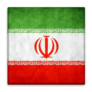 زیر لیوانی  مدل پرچم ایران کد    4692313_3327