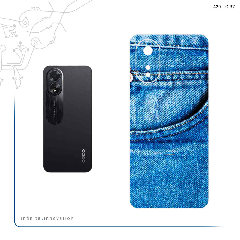 برچسب پوششی ماهوت مدل Fabric Texture 7 مناسب برای گوشی موبایل اپو A38