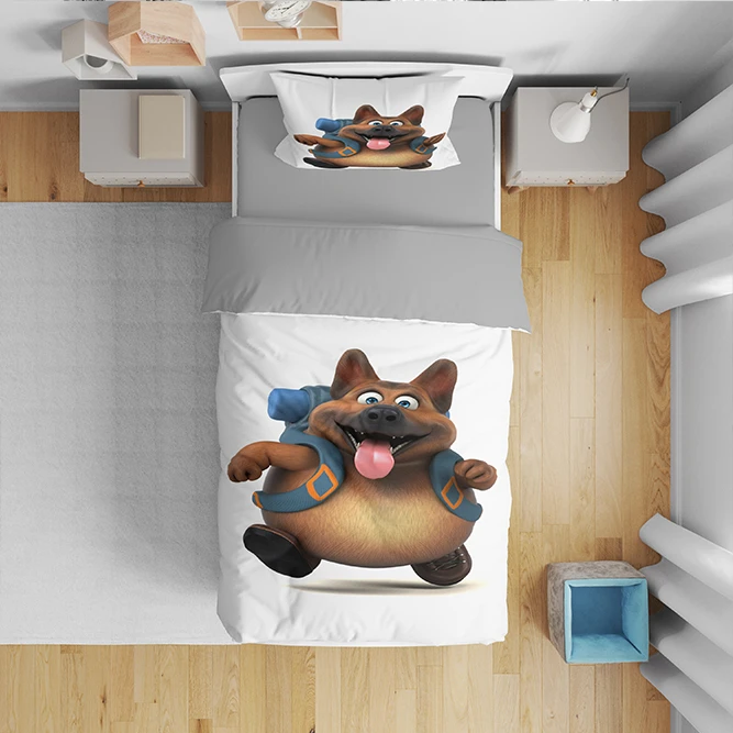 سرویس روتختی مدل 4857 تک نفره 5 تکه