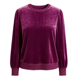 بلوز آستین بلند یقه گرد زنانه مدل بیسیک 08